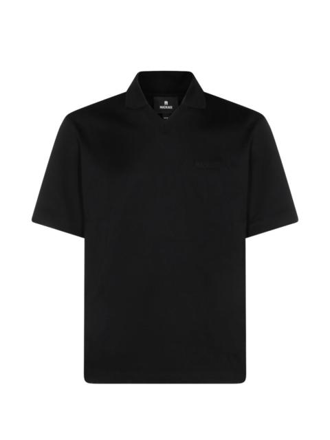 v-neck polo shirt