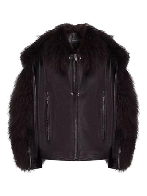 Jade shearling jacket