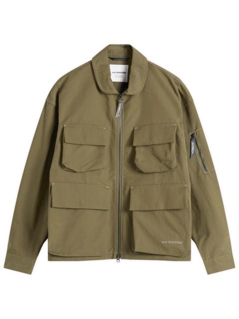 and wander C/PE Twill Field Jacket