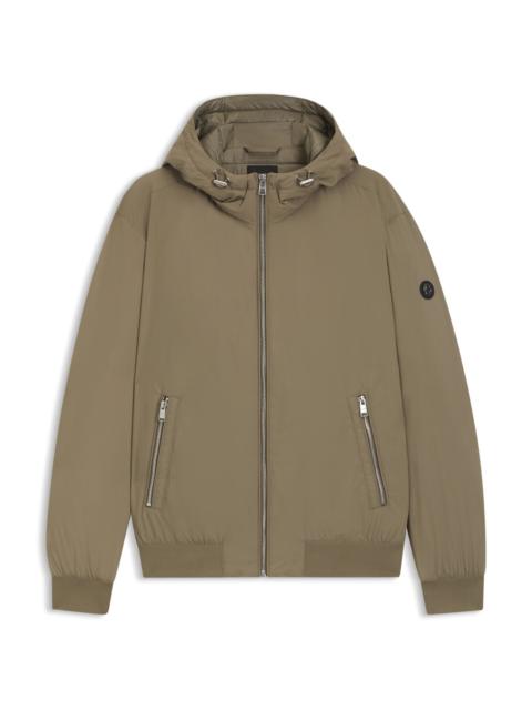 DOWN-FILLED JACKET WITH WATER-REPELLENT FINISH