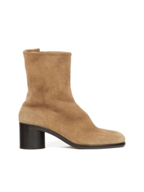 Tabi suede ankle boots