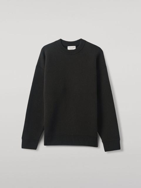 Double Faced Grey Sweatshirt