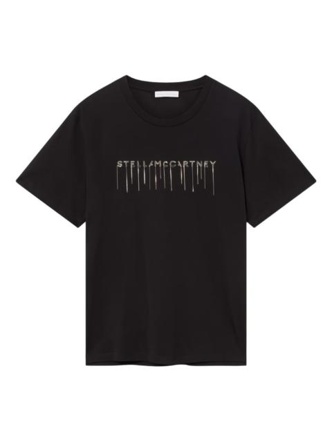 embroidered -logo T-shirt