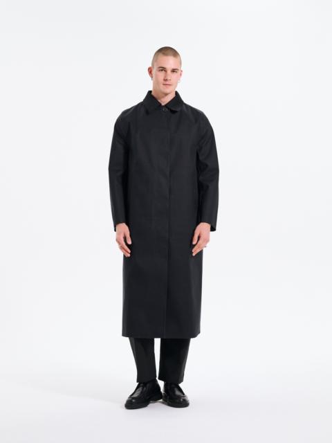 Long Rubberised Raincoat