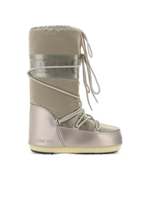 Icon Glance satin snow boots