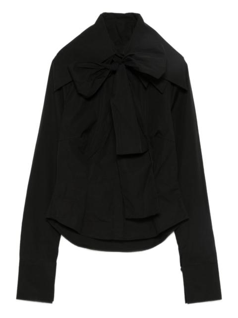 bow detail shirt