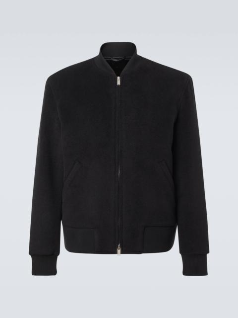 Virgin wool bomber