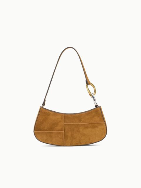 STAUD OLLIE BAG TAN SUEDE