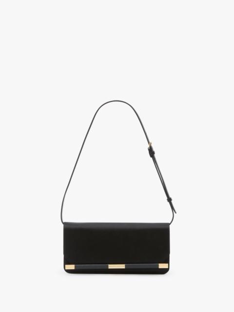 202 Clutch Bag In Black Leather