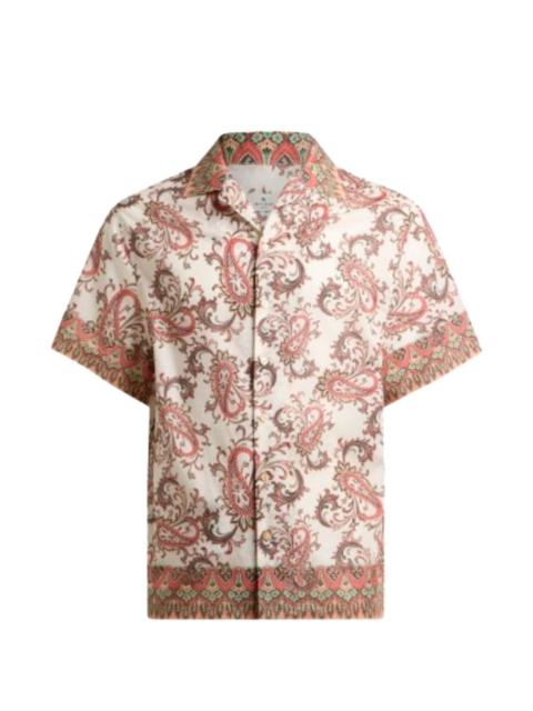 paisley floral shirt