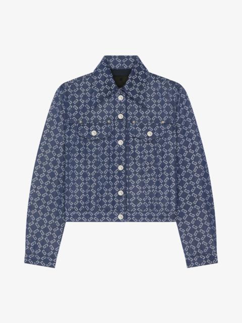 JACKET IN MONOGRAM 72 DENIM
