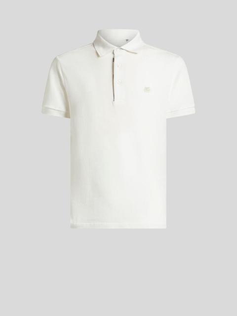 POLO SHIRT WITH EMBROIDERED PEGASO