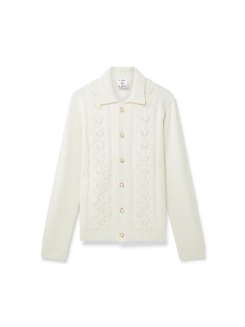 Laurel Knit Cardigan | Casablanca Paris
