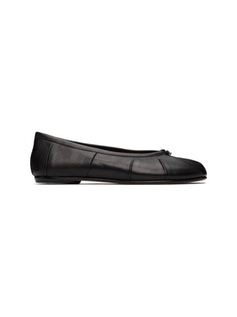Black Tabi Ballerina Flats