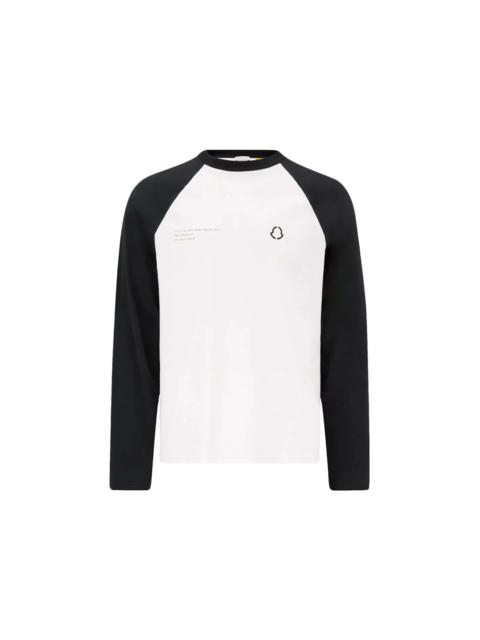 Moncler Hiroshi Fujiwara x Fragment Logo Long Sleeve T-Shirt Black