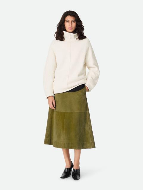 Compact Cotton High Neck Jumper