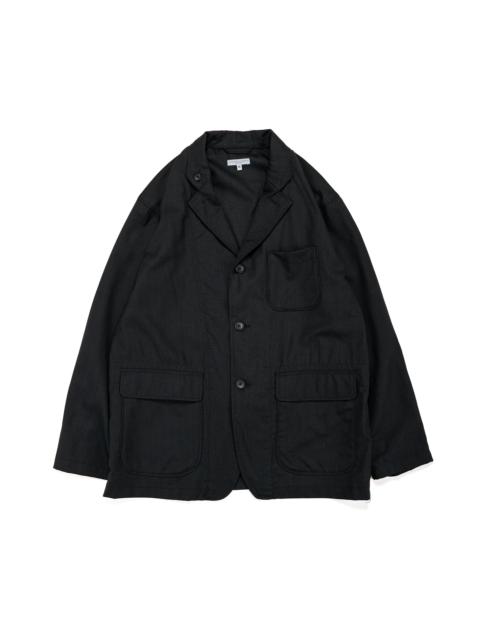 Loiter Jacket Black Tropical Wool