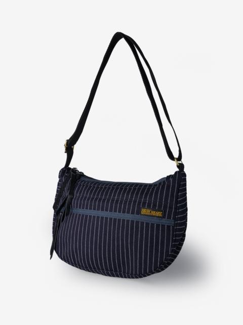 12OZ WABASH SMALL SHOULDER BAG - INDIGO
