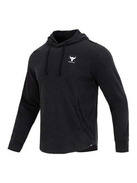 Under Armour Pjt Rock Terry Hoodie 'Black' 1377428-001