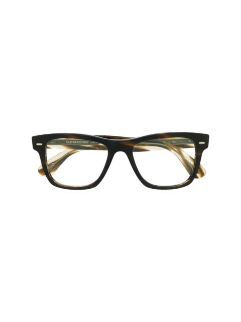 square frame glasses