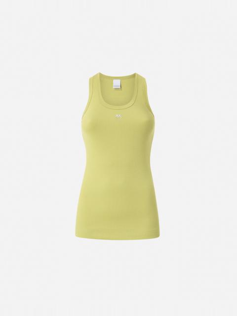 RIBBED TANK TOP WITH BIRD LOGO