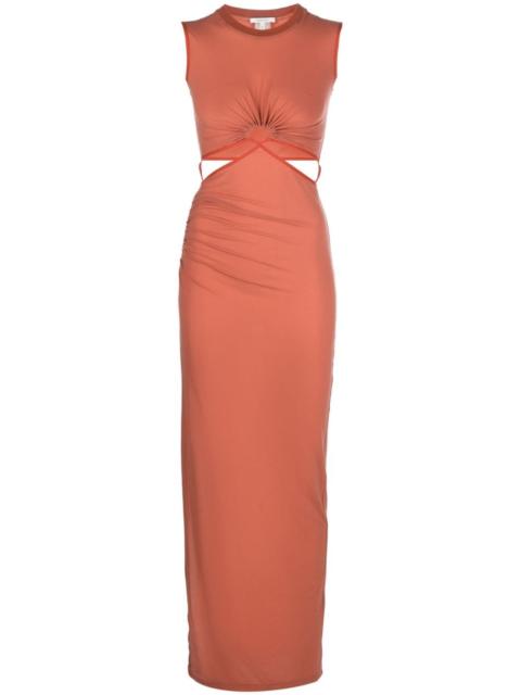 cut-out maxi dress