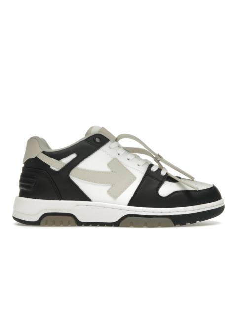 OFF-WHITE Out Of Office OOO Low Tops Black Beige