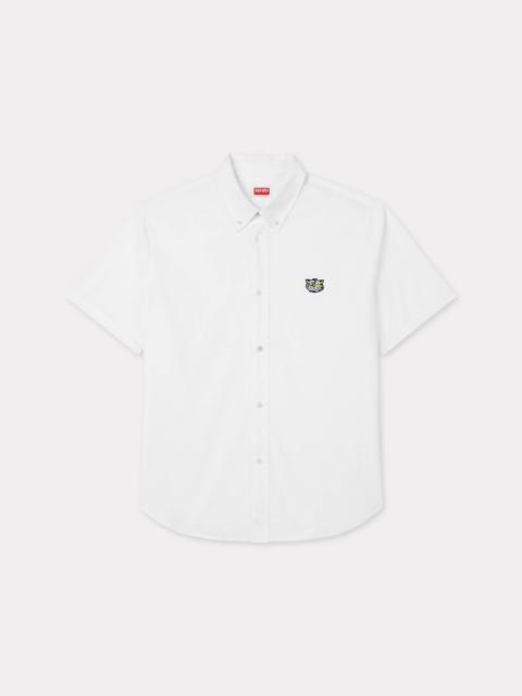 'KENZO Wild Tiger' short sleeve shirt in cotton poplin