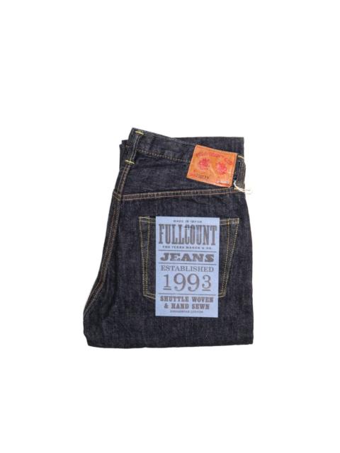 1101XXW Straight Selvedge Denim 15.5oz One Wash Indigo