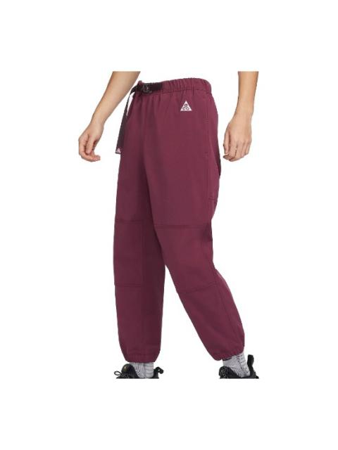 Nike ACG Series Solid Color Logo Jogger 'Burgundy' CV0661-681
