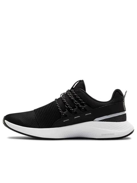 (WMNS) Under Armour Charged Breathe Lace 'Black White' 3022584-001