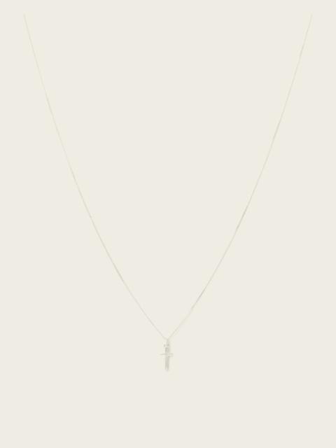 GABE SMALL CHAIN CROSS NECKLACE