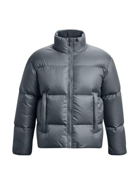 Under Armour ColdGear Infrared Puffer Jacket 'Grey Blue' 1378828-002
