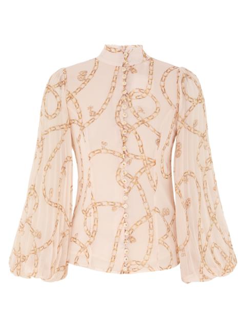 SUNRAY PLEATED BLOUSE