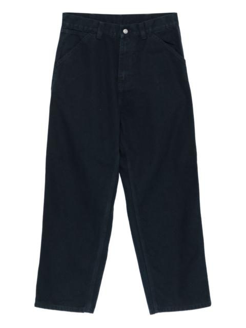 straight-leg trousers