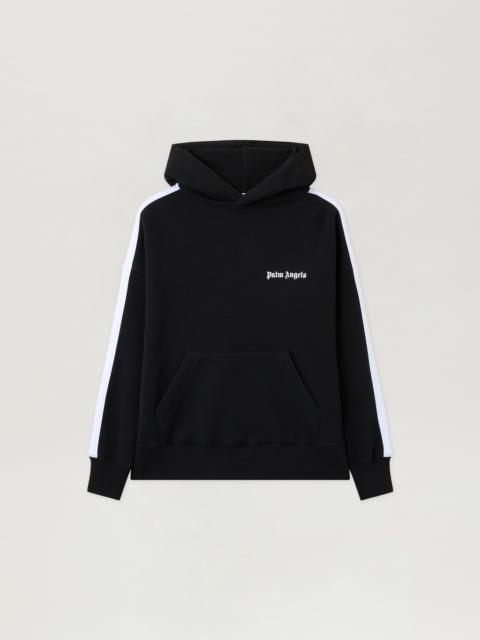 BLACK TRACK HOODIE