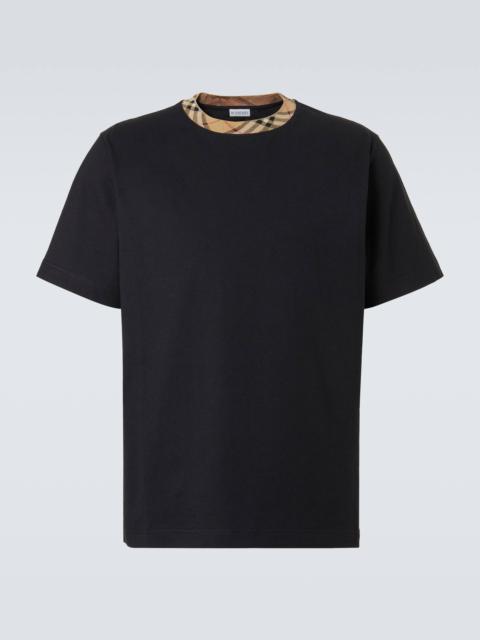 Burberry Check cotton jersey T-shirt