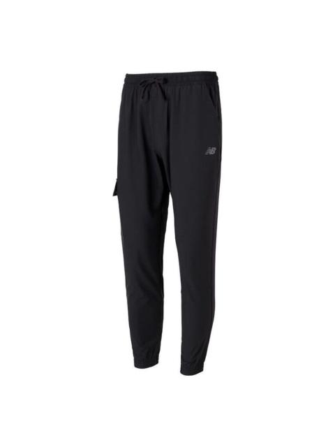 New Balance NB Logo Woven Jogger 'Black' AMP42320-BK
