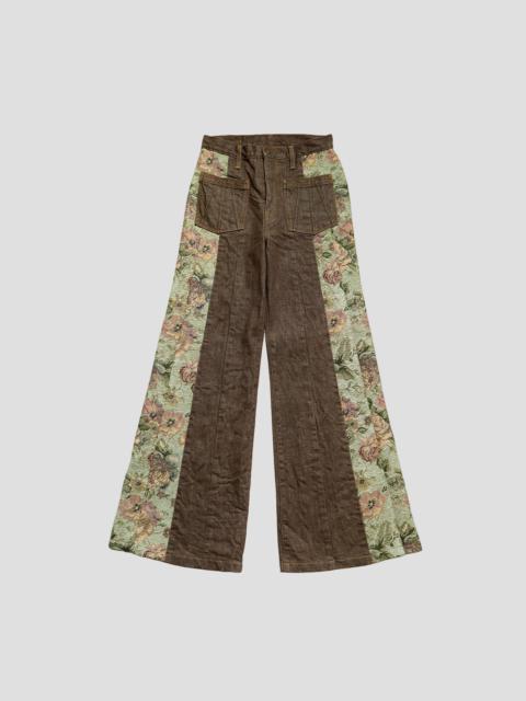 GOBELIN x DENIM 2TONE GYPSY BUGGY PANTS