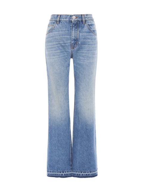 CROPPED STRAIGHT JEANS