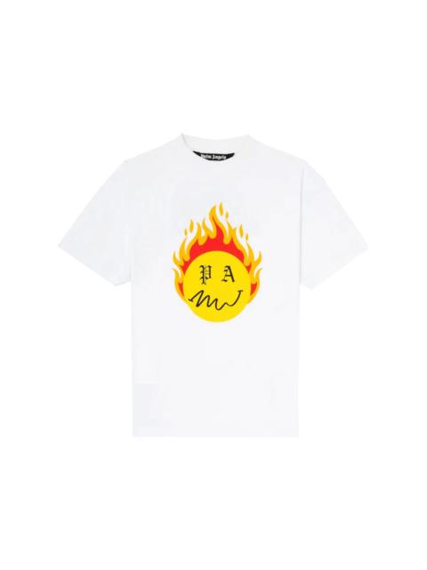 Palm Angels Burning Head T-shirt White