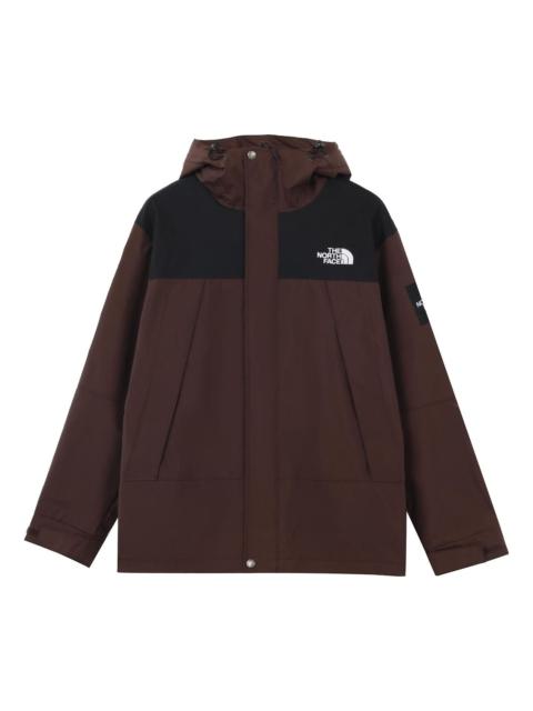 THE NORTH FACE Logo Mountain Jacket 'Brown' NI3BN62M