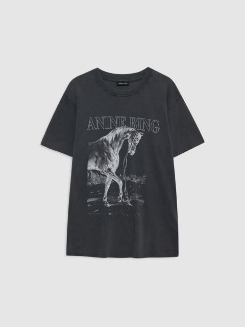 Lili Tee Horse - Washed Black