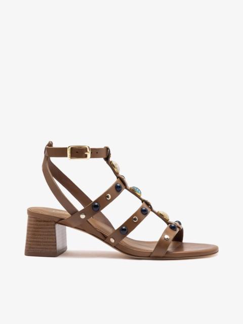 Amalfi Sandal Caramel Leather