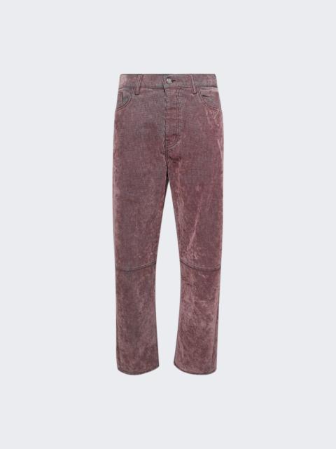 Flocked Venice Jeans Dusty Pink