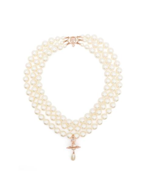 Orb-pendant necklace