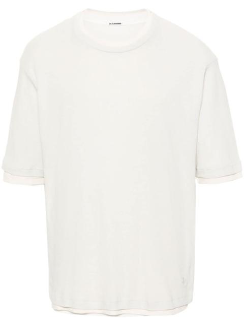 layered cotton T-shirts (pack of three)