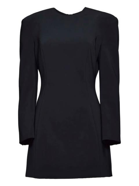 long-sleeved mini dress