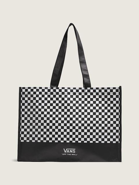 Checkerboard Reusable Tote Bag