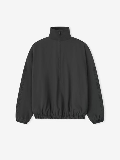 Nylon Half Zip Track Jacket